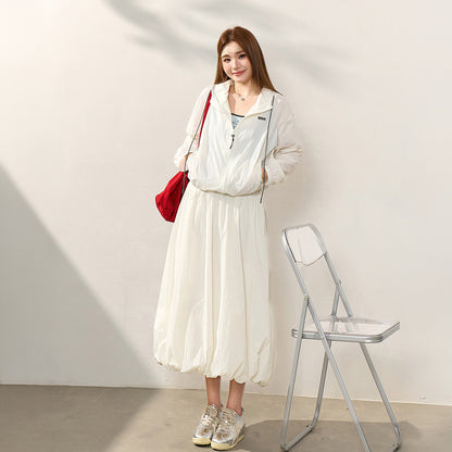 エアリードロスト・ロングスカートセットアップ(LL/3L/4L/5L/6L)
