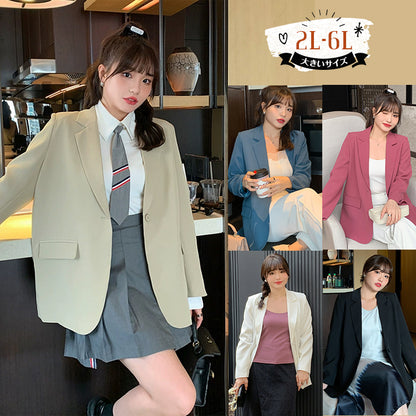 Neatly Cute Long Tailored Jacket (LL/3L/4L/5L/6L)