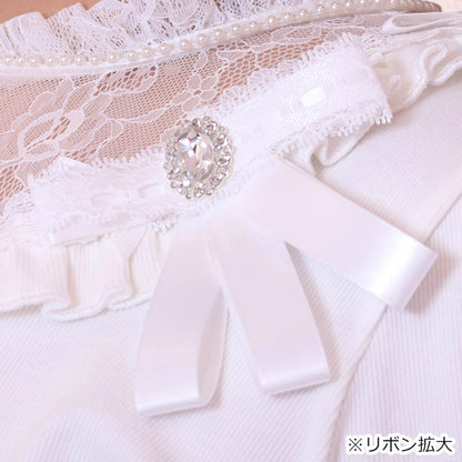Lace Arm Cover Top for Pure White Ladies (3L/4L/5L/6L) / Taberunosky