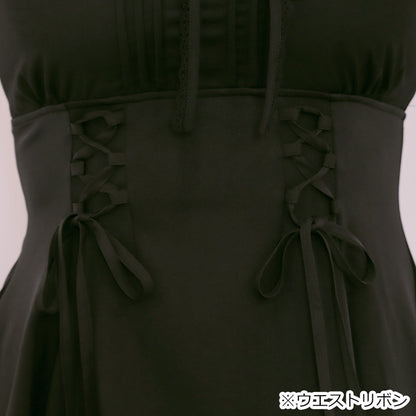 メルティリボン・長袖セーラー襟ドーリーセットアップ（3L/4L/5L/6L）/Taberunosky（タベルノスキー）