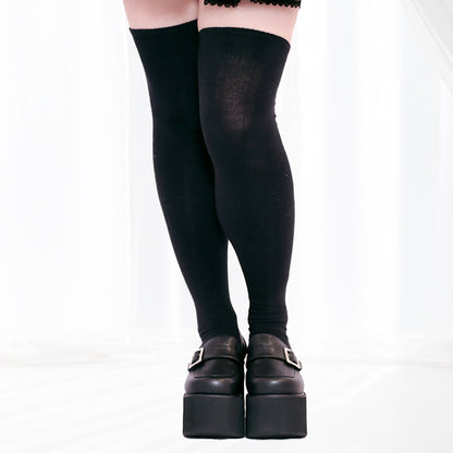 【29cmまでオーダーOK】■王道バックル厚底パンプス/大きいサイズの靴