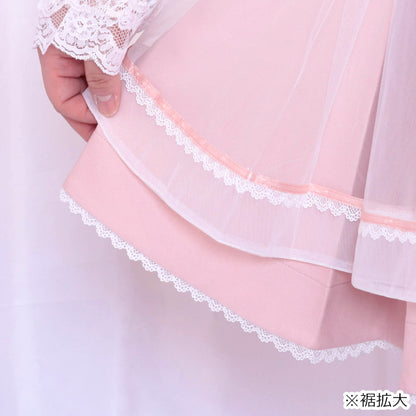 Strawberry Milk Corset Skirt-Pants (Plus Size Skirt) (4L/5L/6L)/Taberunosky