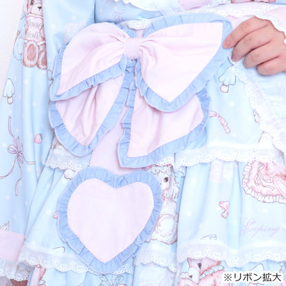 Pastel Dream Ribbon♡Plus Size Yukata Dress