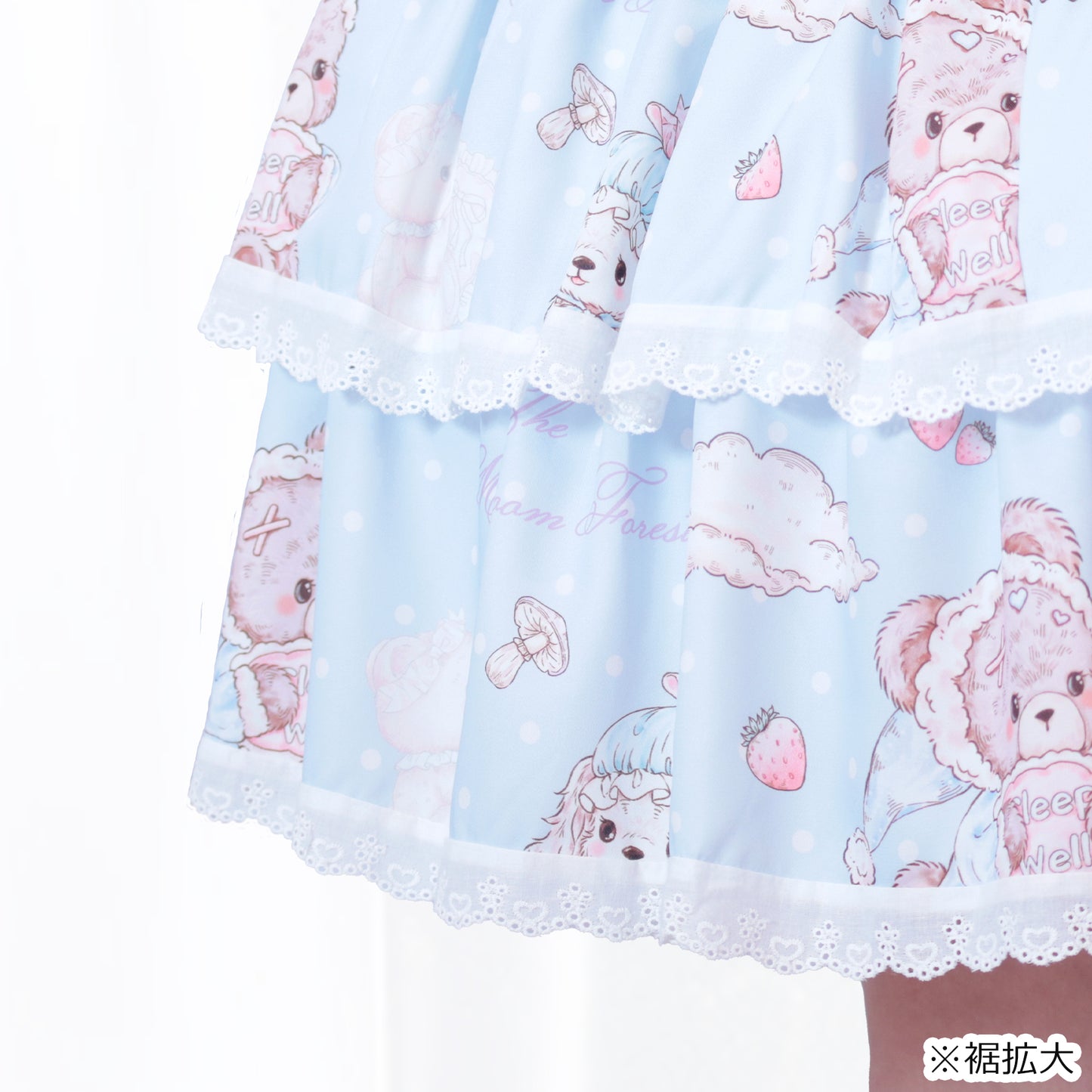 大きいサイズ レディース Pastel Dream Ribbon♡Plus Size Yukata Dress
