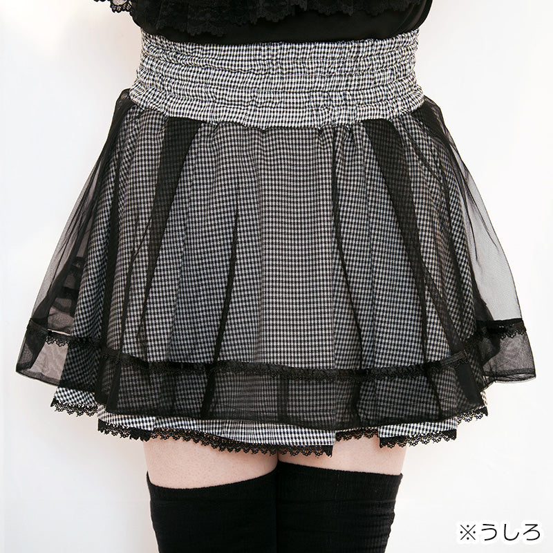 ナイトギンガムチュール・地雷スカート・スカパン（3L/4L/5L）