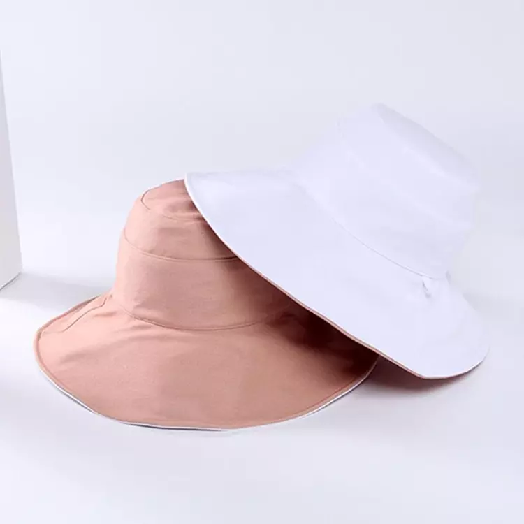 大きいサイズ レディース シンプルハット帽子UVカット紫外線対策 5