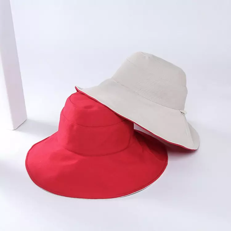 大きいサイズ レディース シンプルハット帽子UVカット紫外線対策 7