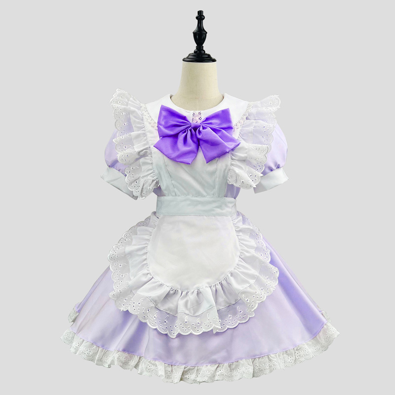 大きいサイズ レディース 魔法少女のメイド服ワンピ―ス (M/L/2L/3L/4L/5L/6L)/コスプレ/ハロウィン LYG-8276,コスプレ,大きいサイズ,プラスサイズ,ワンピース,半袖,メイド,ロリータ,コスプレ,ハロウィン,メイド,カフェ,キャラ 6