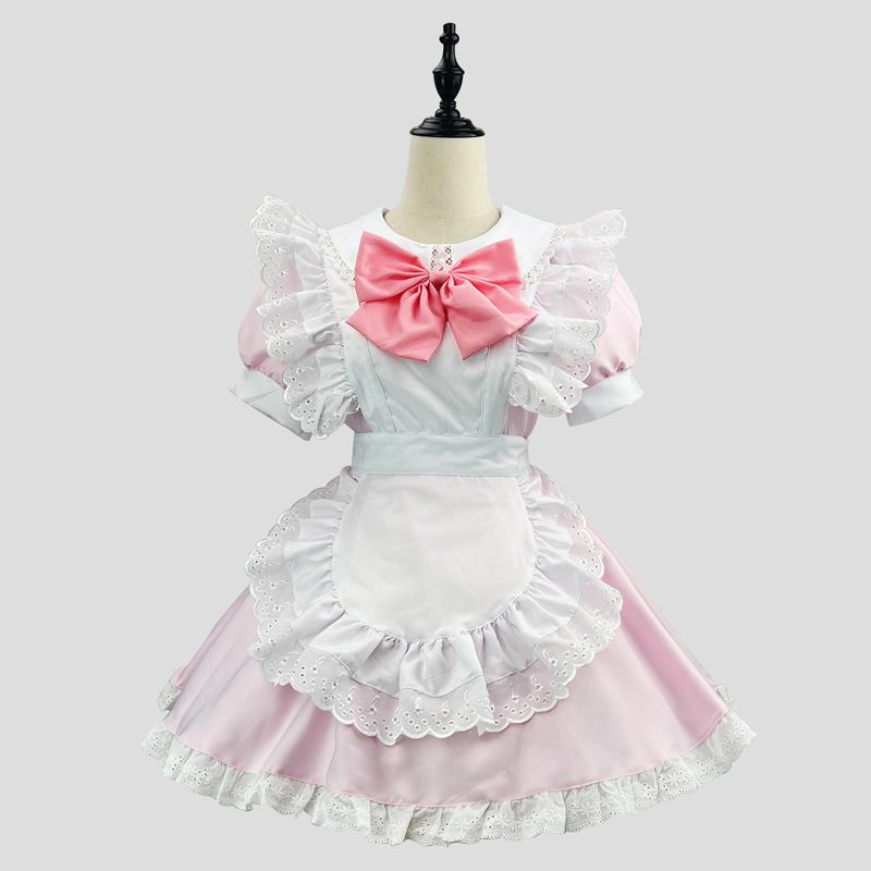 大きいサイズ レディース 魔法少女のメイド服ワンピ―ス (M/L/2L/3L/4L/5L/6L)/コスプレ/ハロウィン LYG-8276,コスプレ,大きいサイズ,プラスサイズ,ワンピース,半袖,メイド,ロリータ,コスプレ,ハロウィン,メイド,カフェ,キャラ 2