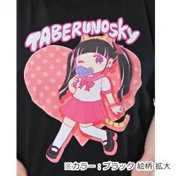 大きいサイズ レディース ≪受注生産≫猫girlキャンディTシャツ/Taberunosky(タベルノスキー) s11
